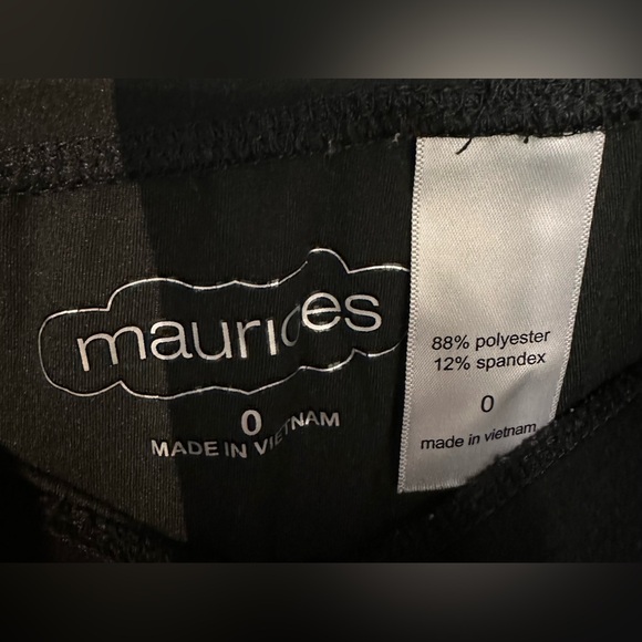 Maurices super soft Black Leggings - Picture 4 of 5